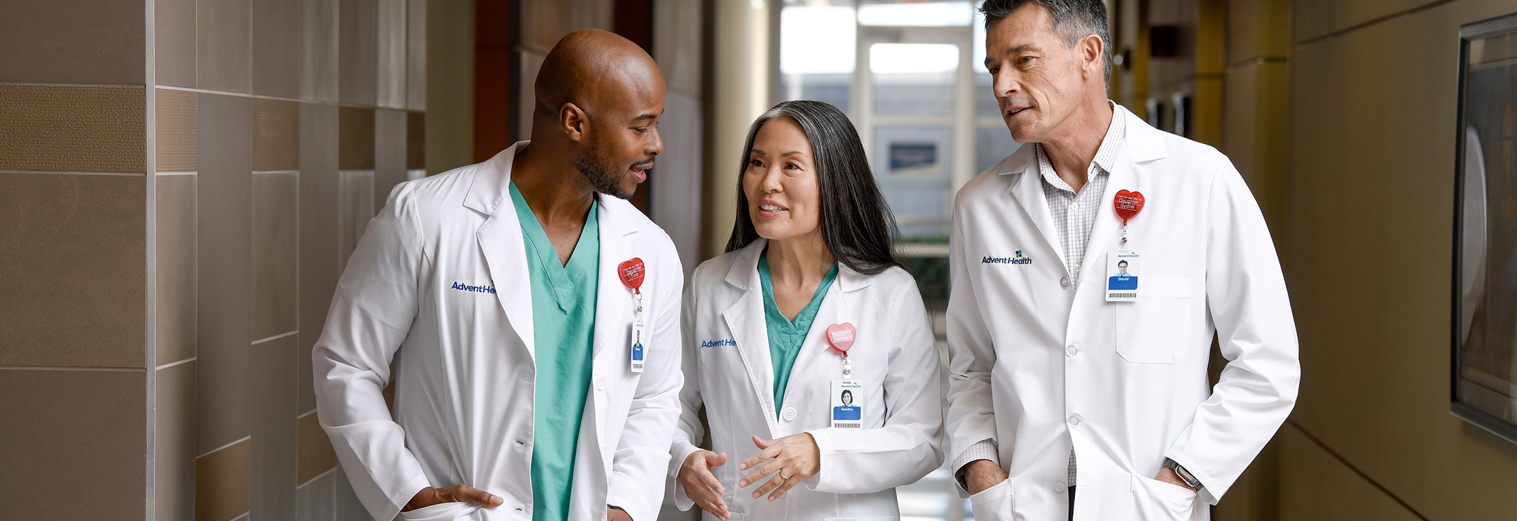 Doctors in hallway